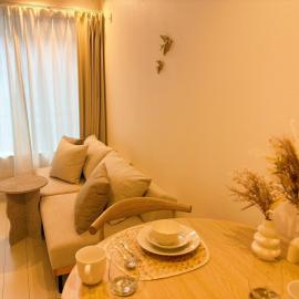 3 people,1 Free Parking, HND17min, WiFi