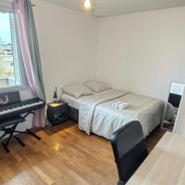 Chambre spacieuse TV Oled, proche Tête d'or, Hotel in Villeurbanne