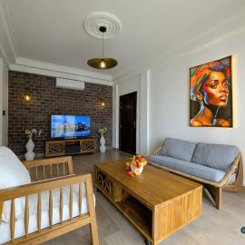 Chic apart with parking and balcony