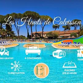 Les Hauts de Calvisson - Résidence de vacances familiale - Piscine toute l'année, hôtel à Calvisson