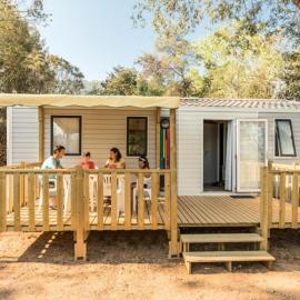 Camping Lacasa - Mobil Home 4 pièces 6/7 personnes Climatisé MAE-1506, hotel in Calcatoggio