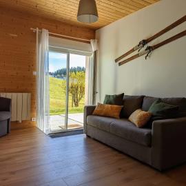 Appartement avec terrasse en pleine nature