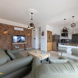 Chic apart with parking, balcony and great view
