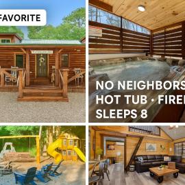 Cozy Secluded King Best LocationHot TubFirepit, hôtel à Broken Bow