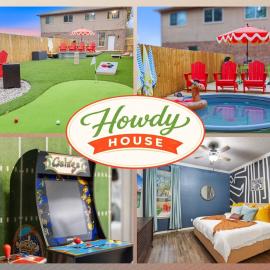 Howdy House -Pool, Putt Putt, Arcade, Fire pit, 8 mins to World Cup