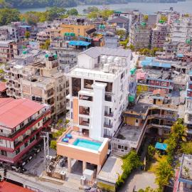 Hotel Sampada Boutique, hotelli kohteessa Pokhara