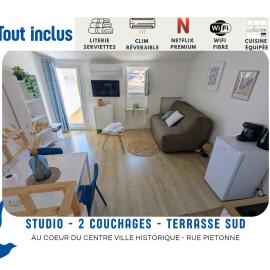 L'oiseau Bleu - Clim - Tout inclus - Terrasse