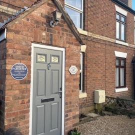 Cottage near Ironbridge Childhood home of author