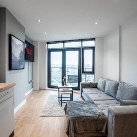 Modern Leeds City Pad Prime Location Balcony Sleeps 4, hotell i Central Station