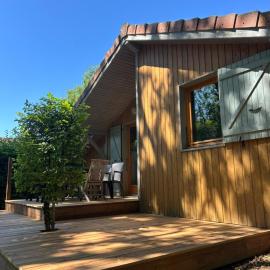 Chalet bois 6 personnes