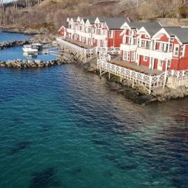 Sjøhus ved Tjeldsundet - House by the sea, hotel din Evenskjer
