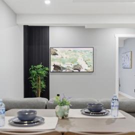 Mountain Escape Deluxe King Suite-Free Parking, hotel Cochrane-ben