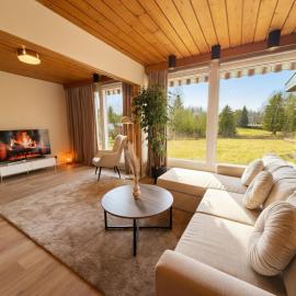 Relaxing Riverside House with Sauna & Fireplace, hotel i Kannus