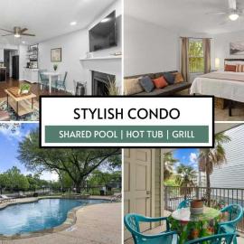 Shared Hot Tub & Pool Grill River Access