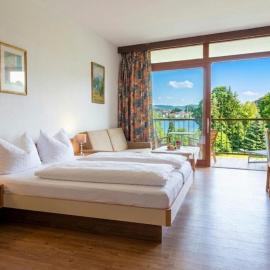 LA2 Seeblick Appartement Haus Landskron mit direktem Seezugang am Ossiachersee, hotel a Landskron