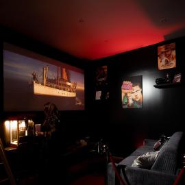 Grenoble में, होटल Le Hollywood, Cinéma privé, Jacuzzi & Popcorn