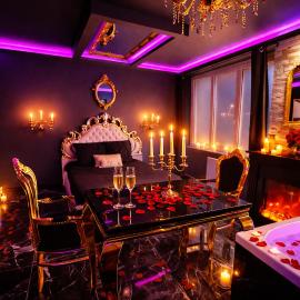 La majestueuse, SPA XXL, Day use, Suite de luxe, 5 min centre, hotel en Bourgoin-Jallieu