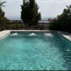 Casa rural con piscina privada en Nívar, vistas espectaculares a 15 min de Granada