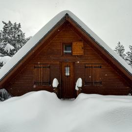 Chalet vue imprenable sur lac et pistes, hotel sa Les Angles