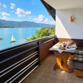 ANJA Seeblickappartement Haus Hänsel u Gretel am Ossiacher See, Hallenbad, Skiarena Gerlitzen