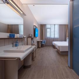 Hanting Hotel Nanjing Liuhe Fangzhou Square Metro Station, hotel v destinaci Nan-ťing