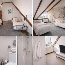 Spacious Workers Longstay Kelkheim near Frankfurt am Main