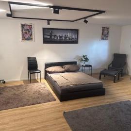 Ferienwohnung in der Nähe des Europa-Park Rust mit Terrasse und Grill, hotel i Wyhl