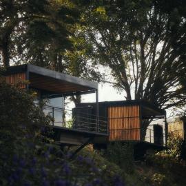 Cabaña con jacuzzi privado y vista al lago Elemen Retreat