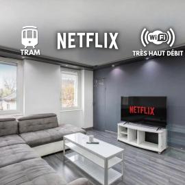 Appartement T2 Cosy avec Fibre et Stationnement Gratuit