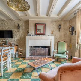 Maison semi-troglo - Proche Chenonceaux - Amboise - La Caburoche de Charlemagne