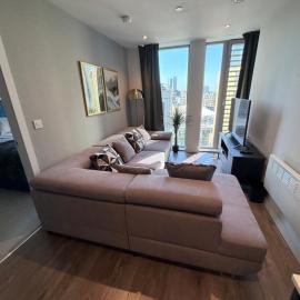 Cosy Modern Luxury City Centre Apartment with Gym & Spa, viešbutis Mančesteryje