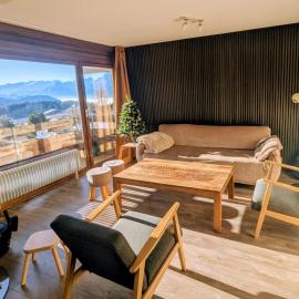 Stunning Alpine Views 3 bedroom apartment Leysin