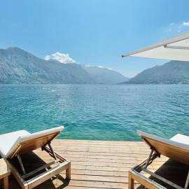 Private Terrace Living - Blue Flag Beach & Family Retreat near Kotor