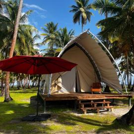 San Blas Private Island Glamping Demar Achu, hotel a Cayos Los Grullos