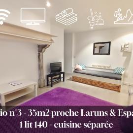 Studio 3, Eaux-Chaudes proche Laruns et Espagne, hotell sihtkohas Laruns