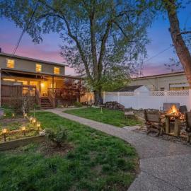 Louisville Retreat with Firepit - Fenced Yard - Grill - Family Friendly