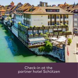 Hotel Schiff am Rhein, hotell i Rheinfelden