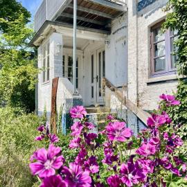 Deichliebe 290 Ökologisches Ferienhaus Stöckte、ヴィンゼンのホテル