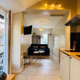 Studio with garden and terrace in Ouistreham