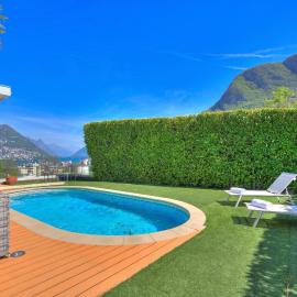 Lugano Lake View Villa with Private Pool, Hotel in Lugano