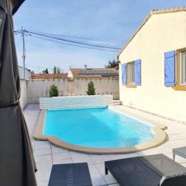 Villa les volets bleus - piscine privée