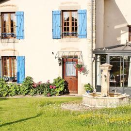 Chambre Fleur bleue, les Volets Bleus