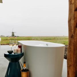 Polderlodge de Ontmoeting, hotel in Goudriaan