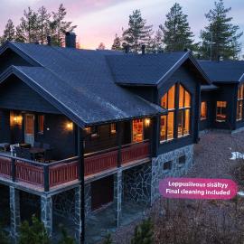 Villa Kotkanpesä 2 - 12hlö, Himos Länsihuippu Ski-inout