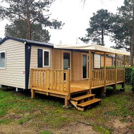 Mobil-home 6 personnes Terrasse Pont-Aven Animaux bienvenus