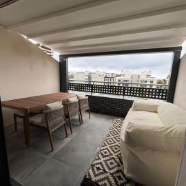 Ático nuevo con gran terraza y piscina en Llanes