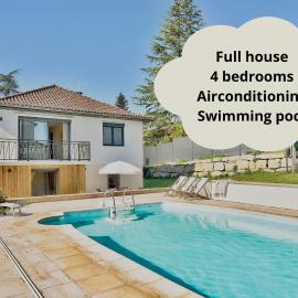 Maison avec piscine et climatisation aux portes de Lyon