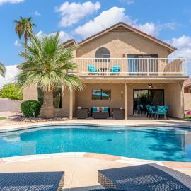Heated Pool & Spa, Game Room, 4 Bdrm
