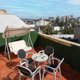 Apartment City Center with Panoramic View & Terrace N19