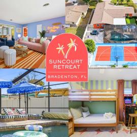 Suncourt Retreat Sports Court Pool Hot Tub